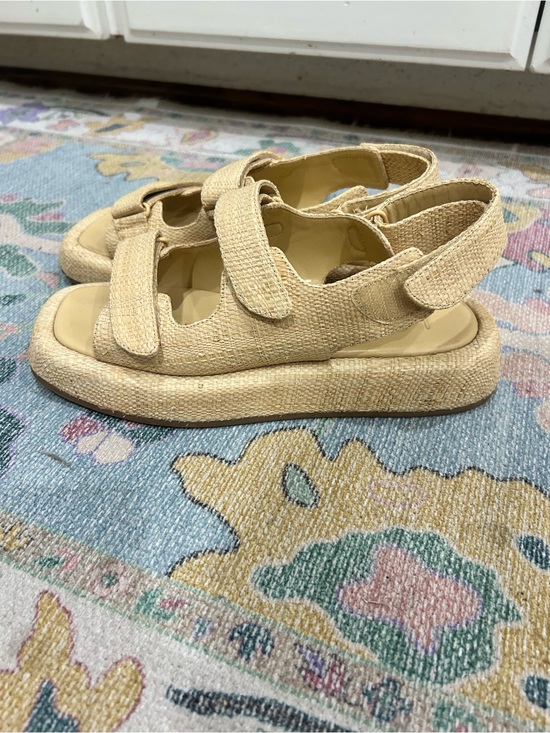 Loeffler Randall Shoes - Loeffler Randall “Blaise” raffia platform sandal